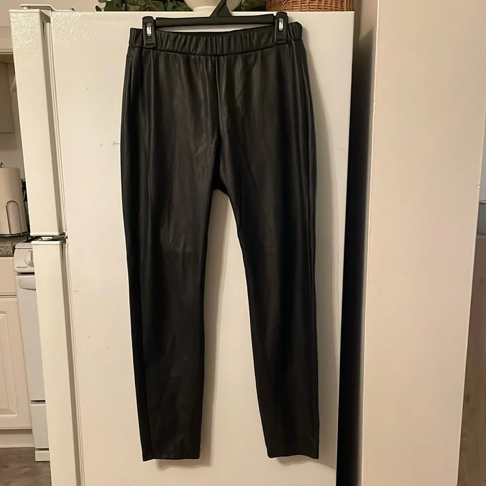 MaxMara Women’s Coated Jersey‎ Leggings - Picture 7 of 9